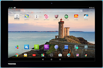 東芝 10.1インチ Androidタブレット A205SB